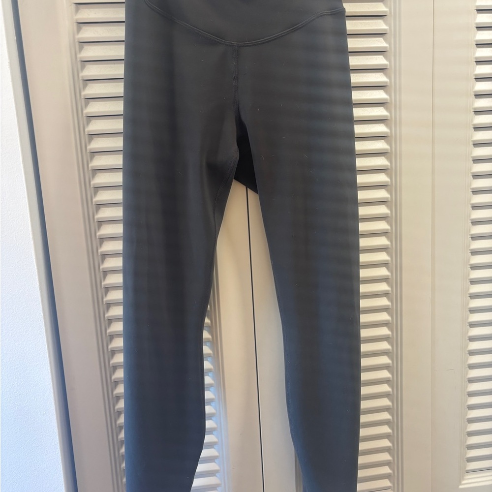Lululemon Dark Grey High-Waisted Leggings